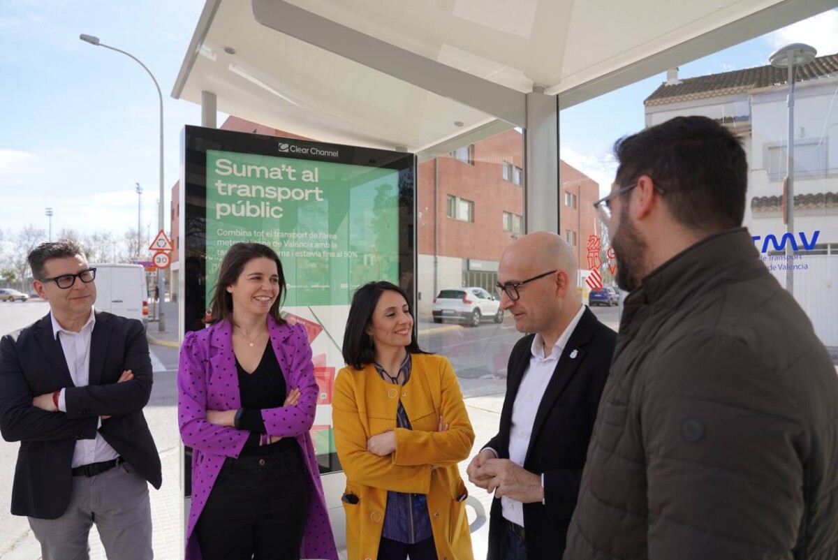 Rebecca Torró y Toni Saura, marquesina Alaquàs